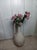 Large Off-White Textured Ceramic Floor Vase or Amphora With a Single Side Handle For Sale In Naples, FL - Image 6 of 6