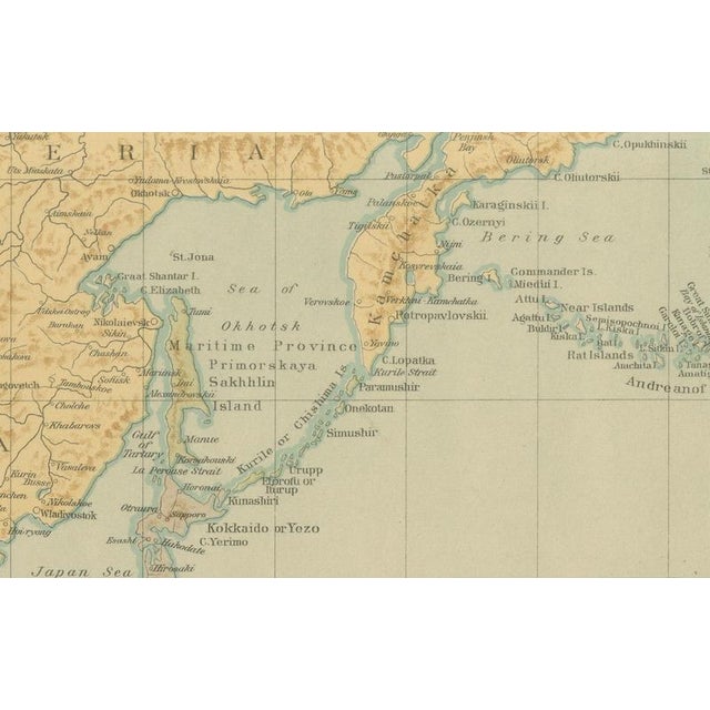 Map of the Pacific Ocean and Philippine Archipelago, 1899 For Sale - Image 3 of 9