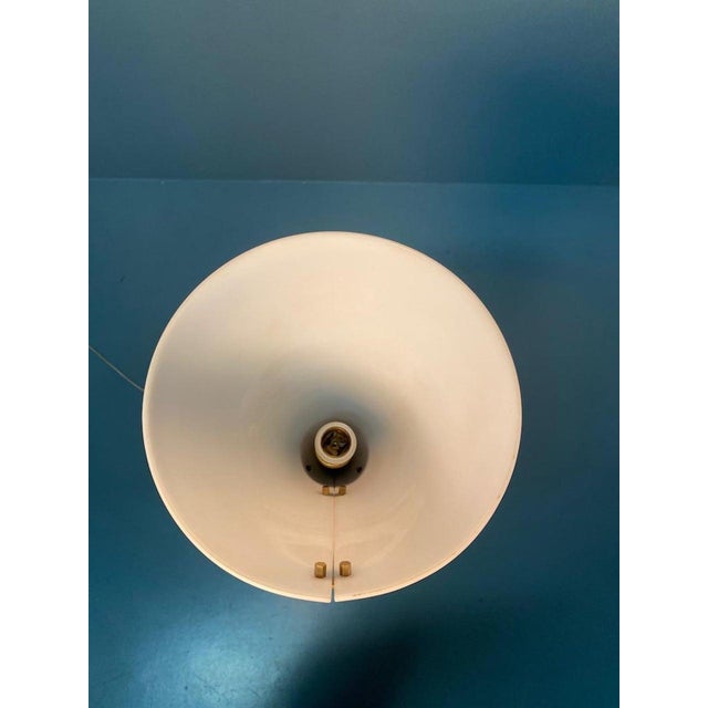 Acrylic Glass and Brass Floor Lamp by Giuseppe Ostuni for Oluce, 1959 For Sale - Image 6 of 9