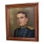 Oil on Canvas Portrait of a Man in Military Uniform For Sale