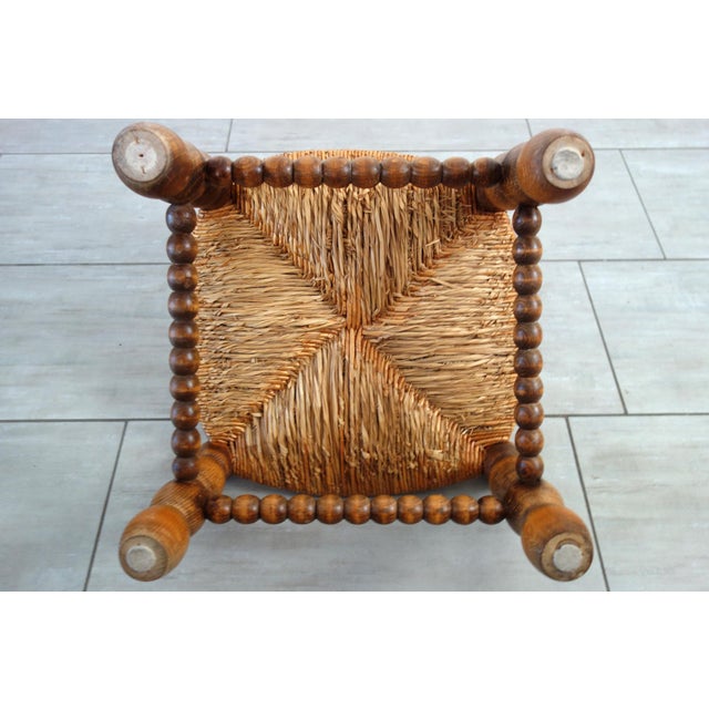 Vintage French Side Chair by Charles Dudouyt For Sale - Image 14 of 17