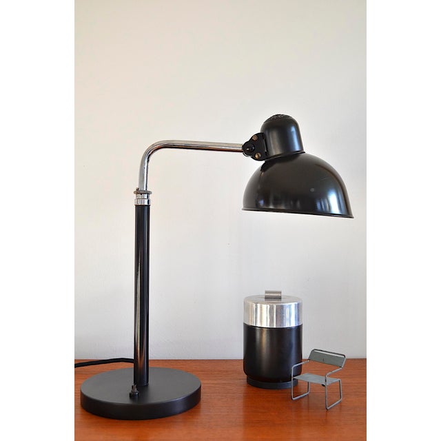 Christian Dell Model 6606 Desk Lamp by Christian Dell for Kaiser Leuchte, 1930s For Sale - Image 4 of 11