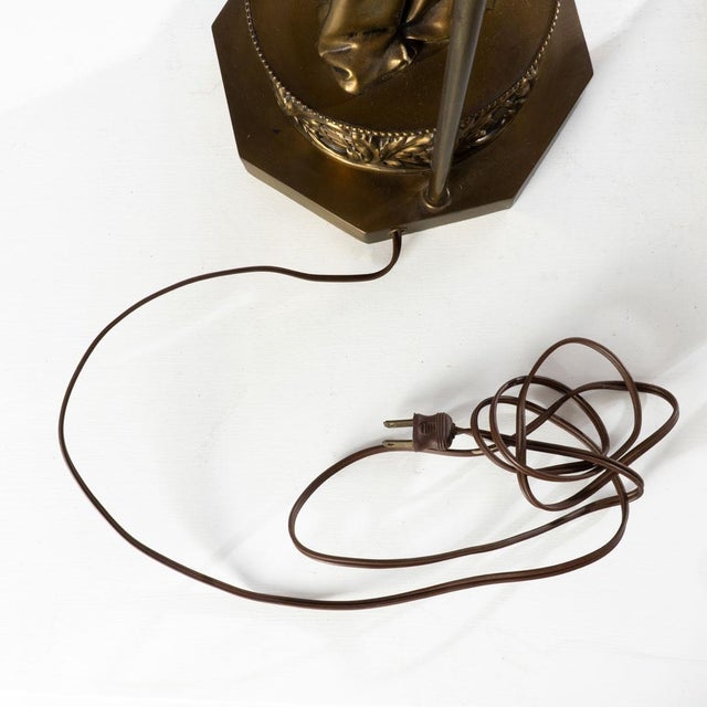 Early 20th Century Pair of Classical Form Figural Lamps For Sale - Image 4 of 18