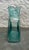 Blenko Blenko Glass 384 Teal Green Blue Double Spout Carafe Decanter For Sale - Image 4 of 6