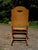 Vintage Mid Century Maple Folding Rocking Chair Rocker Clement MFG Canada For Sale - Image 13 of 18