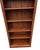 1990s Ethan Allen Country Craftsman Bookshelf Cabinet Shelf Display Knotty Pine Hutch For Sale - Image 11 of 15