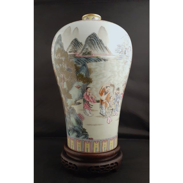 Chinese Chinese Porcelain Baxian Meiping For Sale - Image 3 of 11