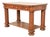 Antique Victorian Carved Tiger Oak Writing Desk or Library Table, Circa 1890s For Sale