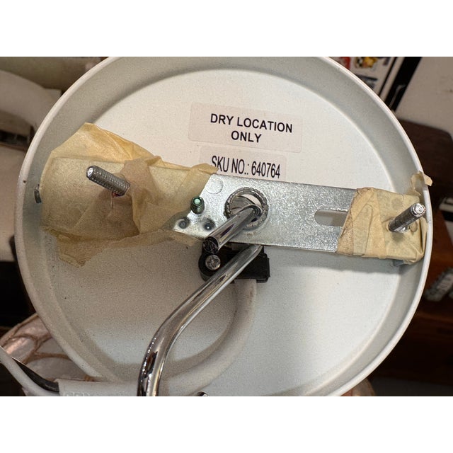 World Market Natural Capiz Globe Pendant For Sale - Image 12 of 12