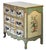 Metal Vintage Hand Painted Italian Dresser For Sale - Image 7 of 9