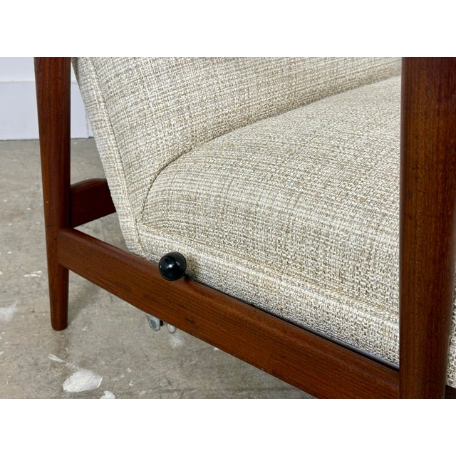 Wood 1960s Combi Star Chair by Arnt Land for Stokke - Mid Century Modern Recliner Rocker For Sale - Image 7 of 12