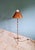 Mid-Century Modern Brass Floor Lamp with Rattan Lampshade, 1950s For Sale - Image 17 of 18
