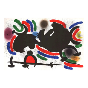 Joan Miro Original Lithograph V1-4d Mourlot 1970