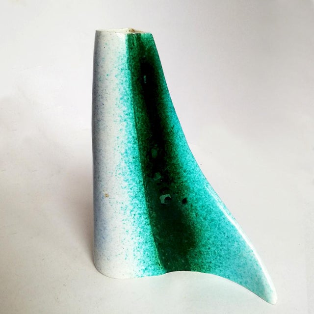 1950s Italian Ceramic Vase by Giulio Guerrieri, 1952 For Sale - Image 5 of 8
