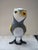 Paper Whimsical Handmade Paper Mâché Folk Art Owl Figurine - For Sale - Image 7 of 8