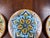 Ceramic Circa 1990's Ceramic Erincina Hand Painted Wall Plates, Set of Three For Sale - Image 7 of 12