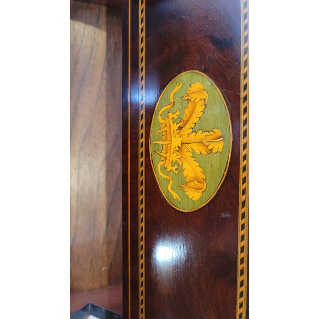 Antique 1900s Edwardian Inlaid Book Trough Disabled Soldiers & Sailors Lord Roberts Marked Metal Tag For Sale - Image 4 of 8