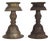 Traditional Bronze Ghee Lamps, Nepal, Set of 2 For Sale