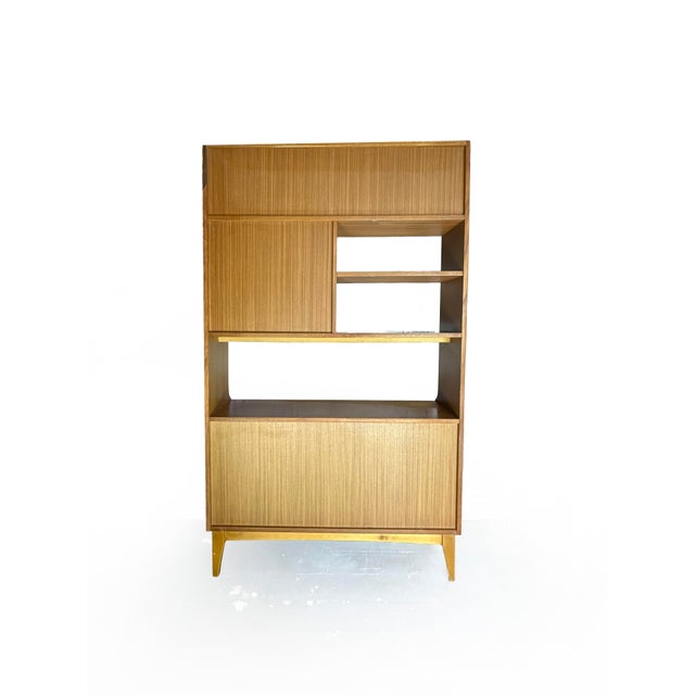 Vintage Stateroom Teak Room Divider and Display Cabinet from Stonehill, 1960s For Sale - Image 12 of 17