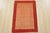 Contemporary Gabbeh Rug 2’1” X 3′ Rust Wool Contemporary Hand-Knotted Carpet For Sale - Image 3 of 9