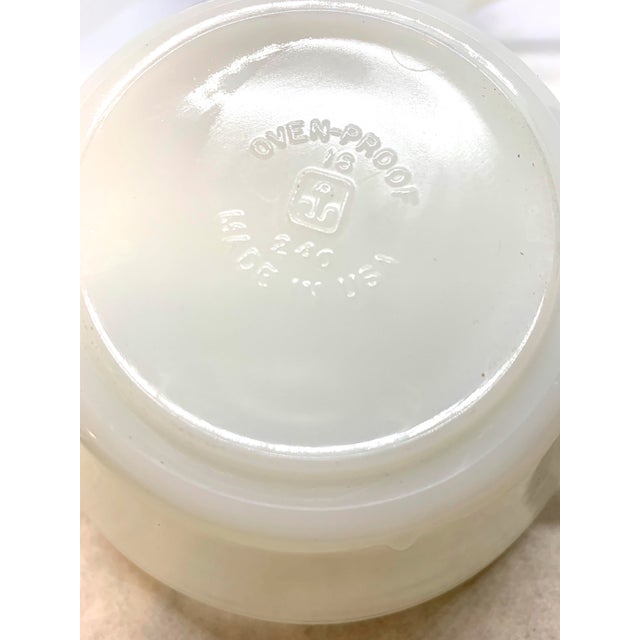 Mid Century Fire King ovenproof handled individual casserole or serving dishes set of 3.