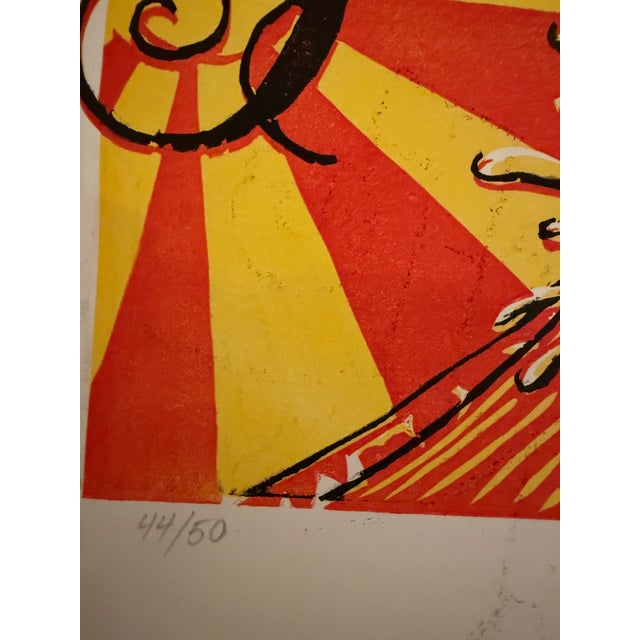 Trey Anastasio - “Trey Solo – Summer Tour Fiesta 2001,” Signed Limited Edition Concert Poster, No. 44/50 For Sale - Image 4 of 8