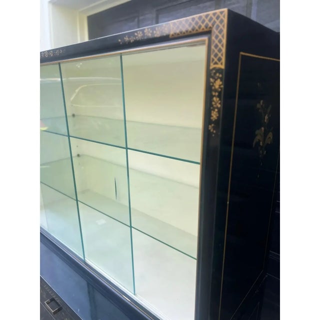 1940s Union National China Cabinet, Attributed For Sale - Image 11 of 12