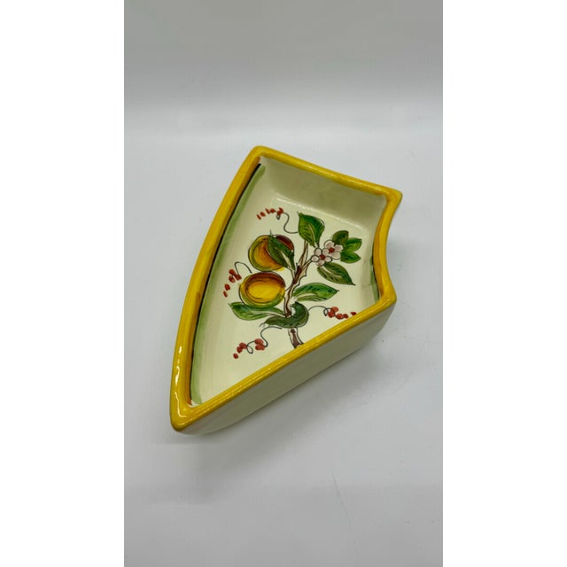 1990s M.O.D. Deruta “Frutta Mista” Antipasto Set - 7 Piece For Sale - Image 9 of 12