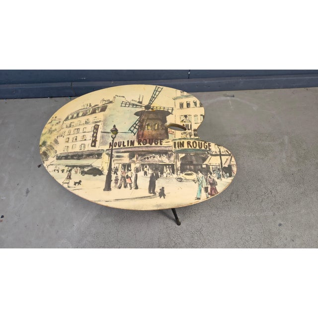 Vintage Italian Coffee Table, 1950s For Sale - Image 4 of 10