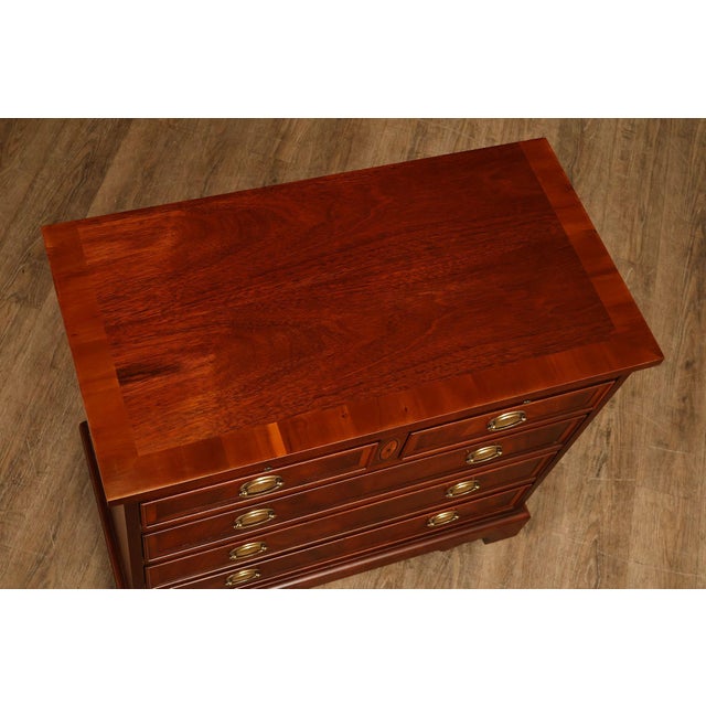 Hekman Copley Place Flame Mahogany Chest Of Drawers For Sale - Image 11 of 18