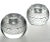 Transparent Mid 20th Century English Bullicante Bubble Glass Matchstrikers- A Pair For Sale - Image 8 of 8