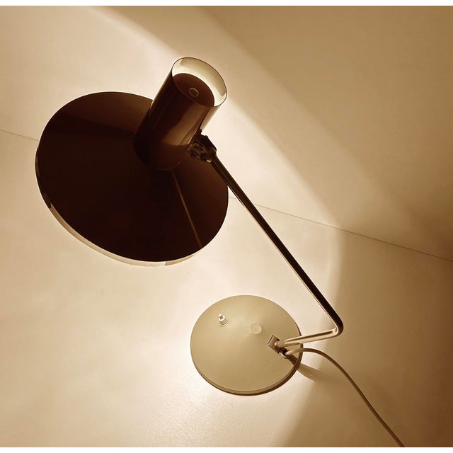 1960s Large Vintage Desk Lamp from Helo, 1960s For Sale - Image 5 of 18