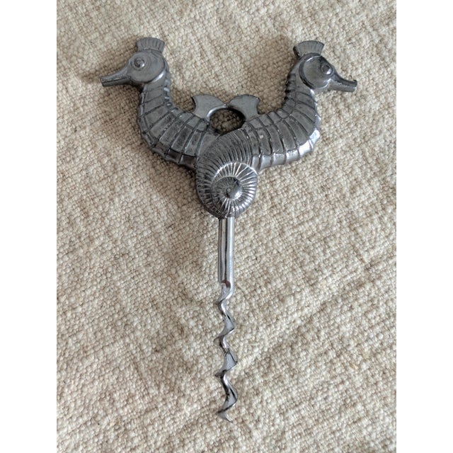 1930s Pewter Seahorse Bottle Openers by Just Andersen, 1930s, Set of 2 For Sale - Image 5 of 11
