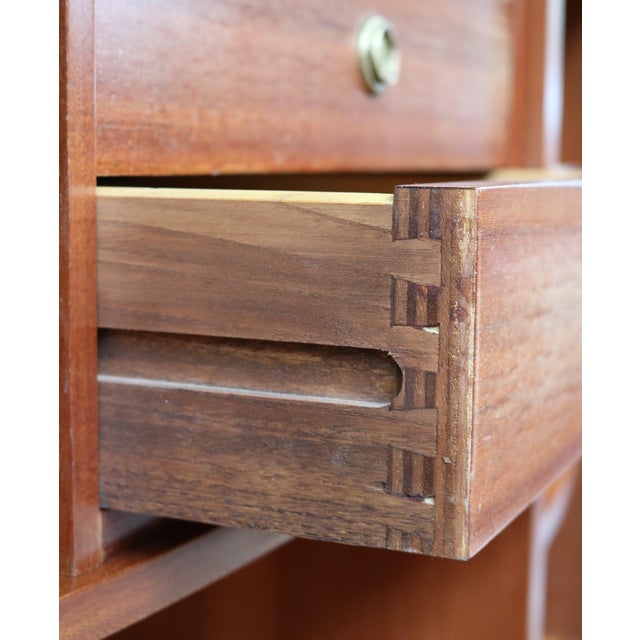 French Baroque Style Five-Door Sideboard, 1980s For Sale - Image 6 of 18