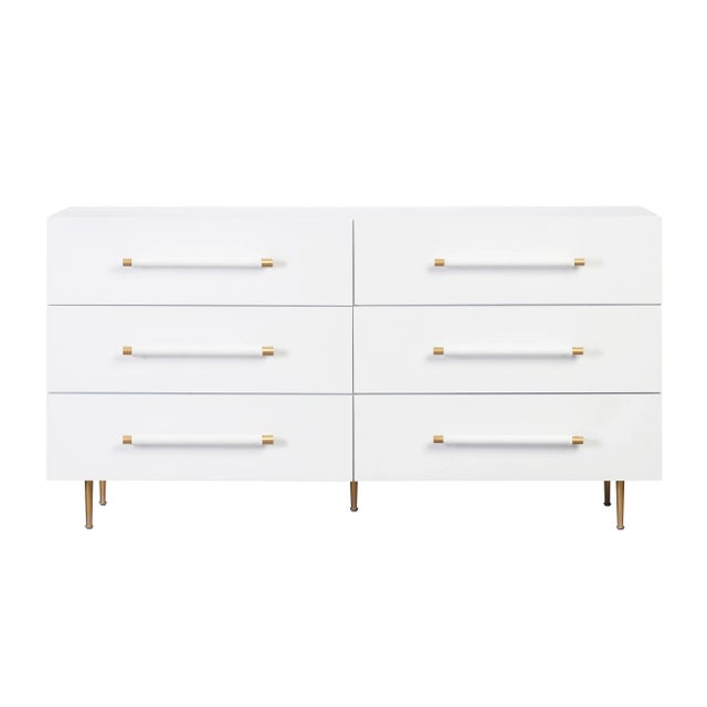 Simple yet brimming with understated elegance, the Trident dresser offers modern appeal and stylish functionality....