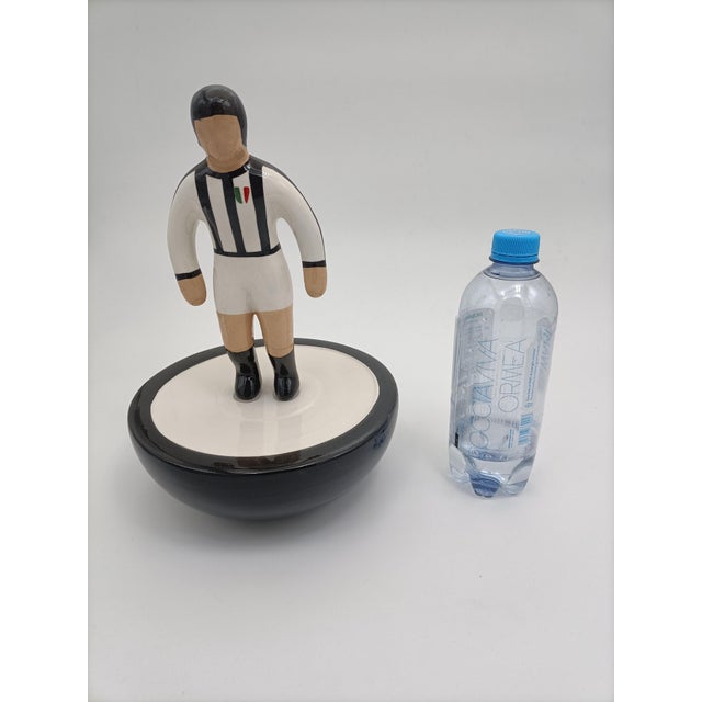 Subbuteo Ornament Sculpture in Double-Mold Ceramic from Artigianato Italiano For Sale - Image 5 of 7
