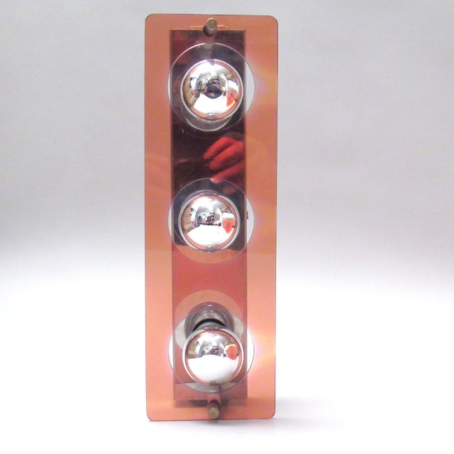 Wall Light by Jocelyne Trocmé Oxar, 1970, in Very Good conditions. Designed 1970 to 1979 I have official proof of...