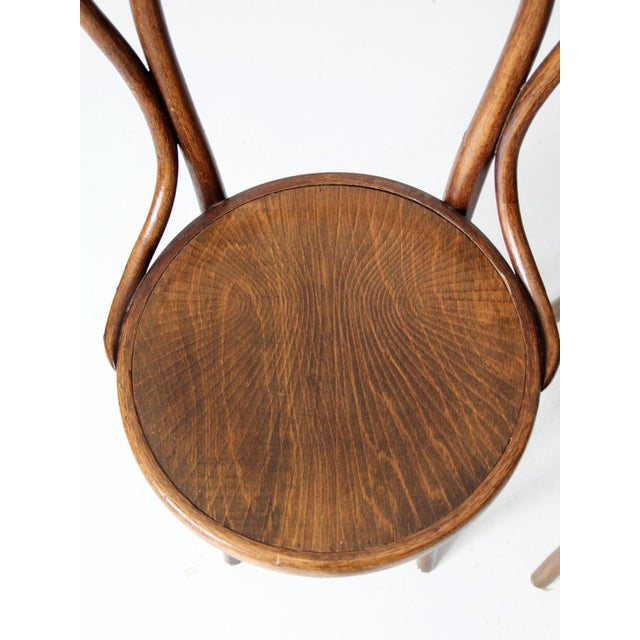 Antique J & J Kohn Bentwood Chairs Pair Chairish