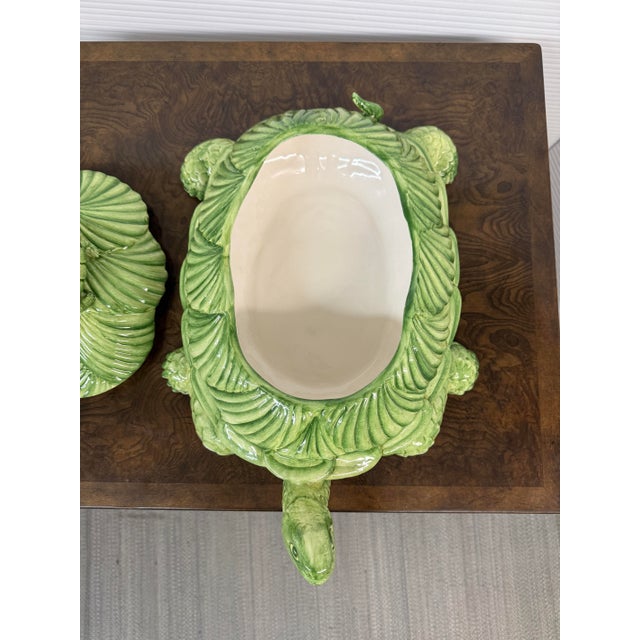 Ceramiche d'Arte San Marco Nove, Vincenza Turle Tureen, Stamped For Sale - Image 11 of 12