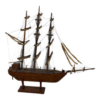 Vintage Ship Model For Sale