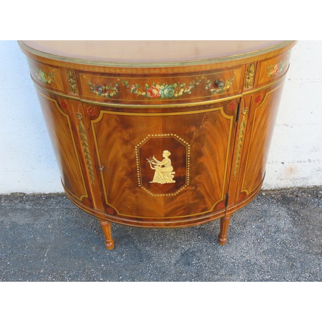 This high quality Buffet is made out of wood, mahogany, and veneer. It has a lovely French style and design, wonderful...
