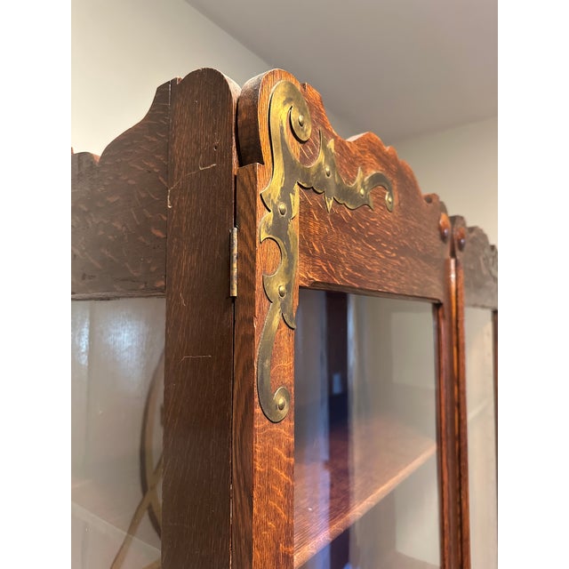 Mid-Century Modern Late 19th Century Bookcase For Sale - Image 3 of 6