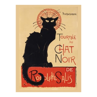 Tournée Du Chat Noir — Théophile Alexandre Steinlen Art Nouveau Reproduction Print, 18" × 24" For Sale