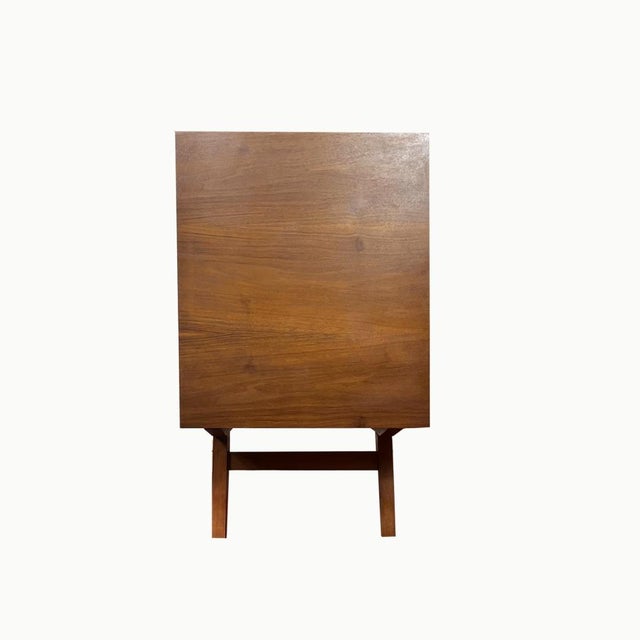 Two-Door Sideboard with Op Art Motif, Poland, 1963 For Sale - Image 6 of 10