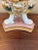 Neoclassical Painted Faience Allegorical Vase With Paw Feet For Sale - Image 10 of 12