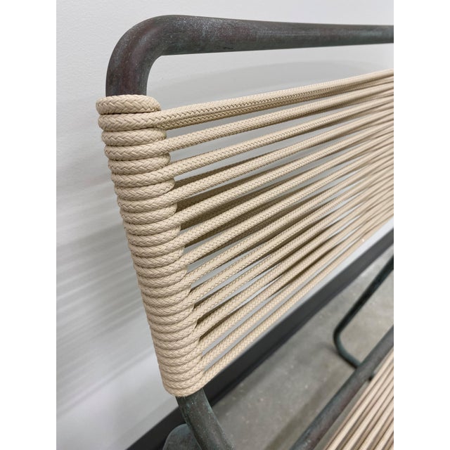 Mid-Century Modern Mid 20th Century 6 Walter Lamb Bronze Lounge Chairs For Sale - Image 3 of 6