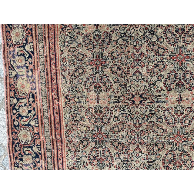 Antique Silk Foundation Seneh Rug, 1890s For Sale - Image 6 of 18