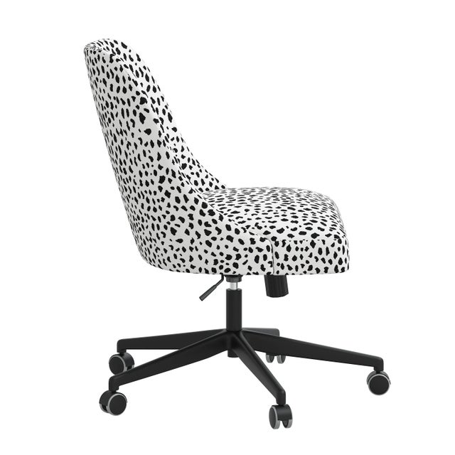 Not Yet Made - Made To Order Selby Office Chair in Dottie White For Sale - Image 5 of 8