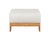 Paradiso Outdoor Solid Teak Wood Sofa - Gray Fabric For Sale - Image 13 of 14