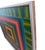 1980s Vintage Geometric Abstract Painting, Signed "LaFollette" For Sale - Image 5 of 6